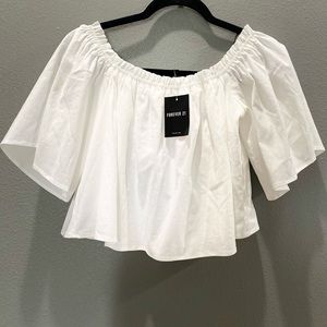 Forever 21 top white
